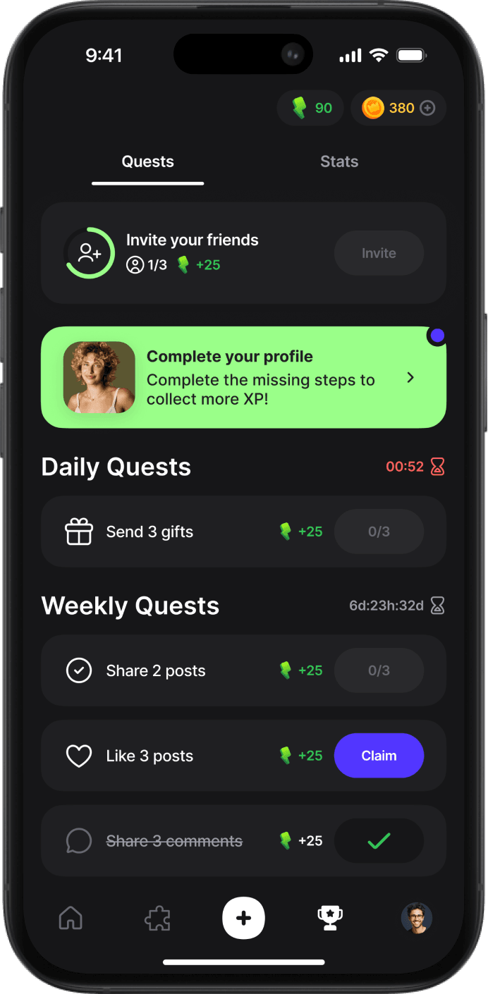 Trloop Mobile App Preview